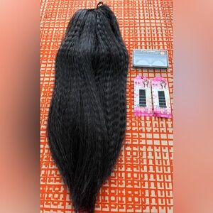 Hair Extension Ponytail - Black
